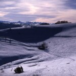 Crépuscule blanc...