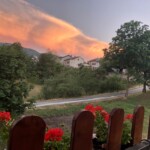 Coucher de soleil sur Prades