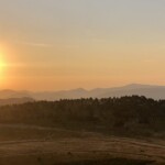 Lever de soleil à Pailhères