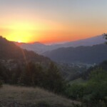 Lever de soleil sur Prades
